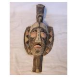 Vintage carved African dance mask