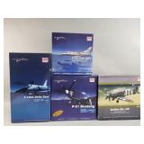 Group of Hobby Master die-cast model airplanes