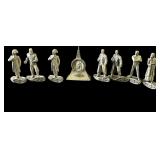 Lot of vintage Babylon 5 pewter figurines