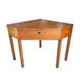 Vintage Kent Coffey wood corner table