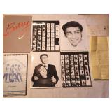 1969 Barry Manilow original photos & letter