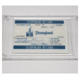 Vintage 1989 Disney Mickey Mouse temporary ID