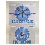 Pair of Franklin Mint die-cast model airplanes