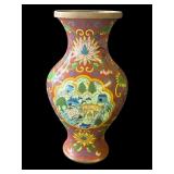 Vintage Chinese cloisonnï¿½ enamel vase