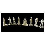 Lot of vintage Babylon 5 pewter figurines