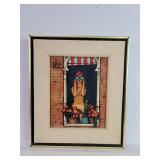 Vintage signed Perkins oil on board