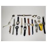 Collection of wristwatches