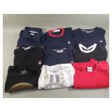 Collection of sweaters and T shirts