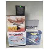 Collection of model airplanes