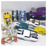 Collection of assorted cast model cars
