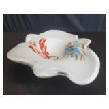 Murano style glass bowl