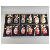 Collection of Mr. Christmas egg decoration