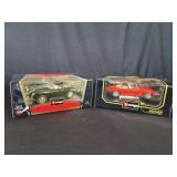 Bburago Porsche 356 B coupe 1961 and Jaguar  E