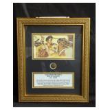 Ancient World framed Alexander The Great silver