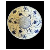 Antique Asian porcelain plate