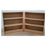 Pair of Danish bookshelves