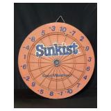 Vintage Sunkist dart board