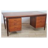 Mid-century Modern walnut desk