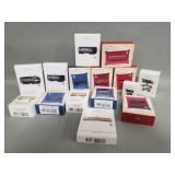 Collection of Hallmark Keepsake Lionel ornaments