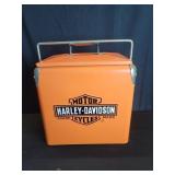 Harley Davidson metal cooler
