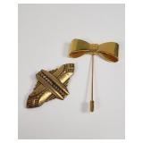 Vintage Joseff of Hollywood signed Art Deco-style