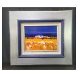 Signed acrylic on canvas