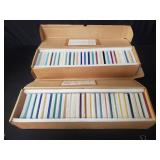 Vintage Gladding McBean Pottery tile glaze sampler