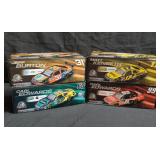 4 1:24 NASCAR die-cast model cars