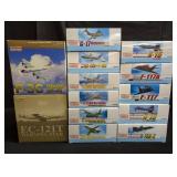 13 Dragon Wings 1:400 scale die-cast model planes
