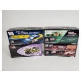 Group of signed NASCAR die cast model car with COA