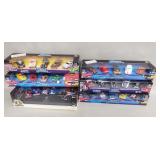 Six Muscle Machine 1:64 scale die-cast cars