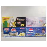 Group of Action NASCAR die-cast car models