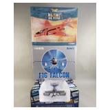 Collection of die-cast model airplanes