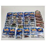 Collection of Hot Wheels toy cars