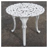 Aluminum garden table