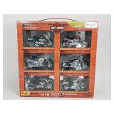Harley-Davidson motor cycles 1:18 scale die cast