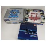 Group of die cast model airplanes