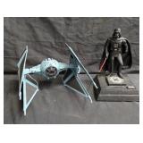 "Star Wars" Darth Vader talking bank and Tie