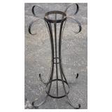 Wrought iron plant stand