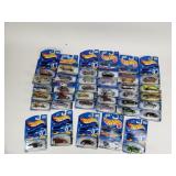 Collection of Hot Wheels toy cars