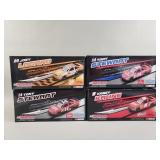 Group of die-cast NASCAR model cars