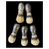 Lot of vintage Italian shaving brushes