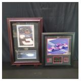 Pair of Dale Earnhardt Jr. wall plaques