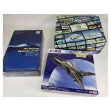 Group of 3 die cast model airplanes