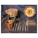 14 Gerber Legendary Baldes, 3 copper vintage