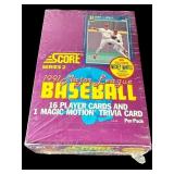 Factory sealed 1991 Score baseball card set