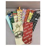 Group of miscellaneous wine bags