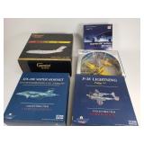 Collection of die cast model airplanes