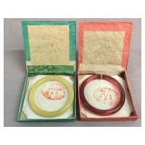 Pair of 1930s Chinese Peking glass bangles