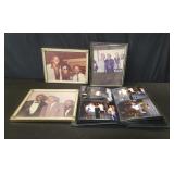 Group of celebrity photos